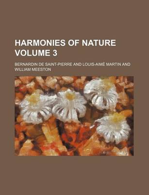 Book cover for Harmonies of Nature Volume 3