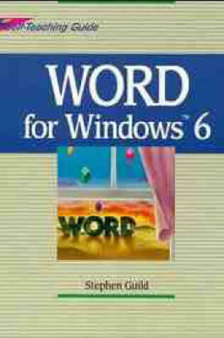 Cover of WORD for Windows 3