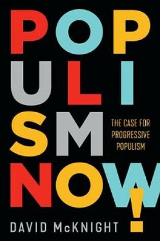 Cover of Populism Now!