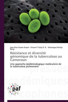 Book cover for Resistance Et Diversite Genomique de la Tuberculose Au Cameroun