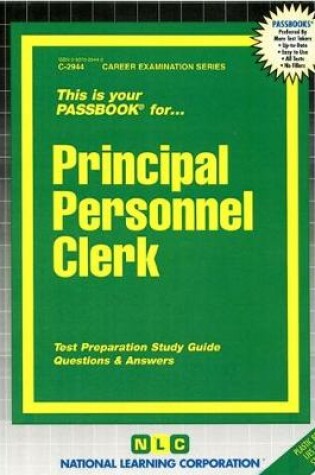 Cover of Principal Personnel Clerk