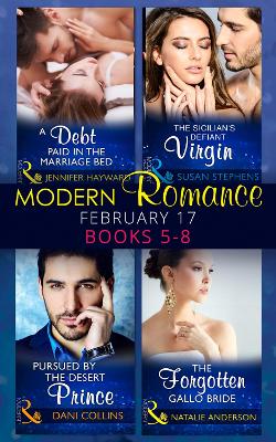 Book cover for Modern Romance March 2017 Books 5 -8