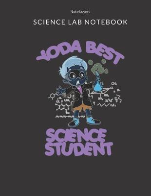 Book cover for Yoda Best Science Student - Science Lab Notebook