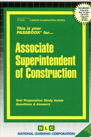 Cover of Associate Superintendent of Construction