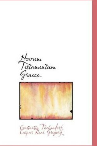 Cover of Novum Testamentum Graece.