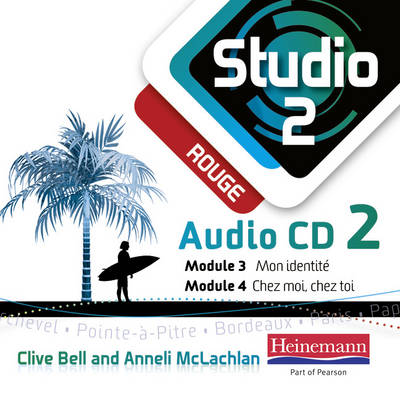 Cover of Studio 2 rouge Audio CD B (11-14 French)
