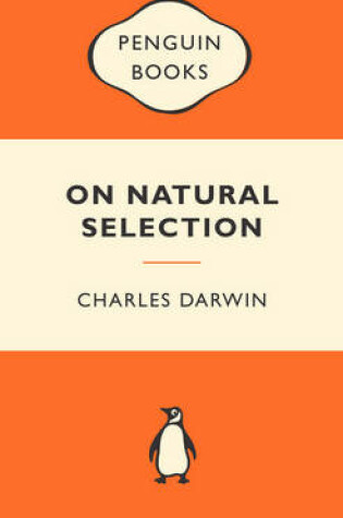 Cover of On Natural Selection