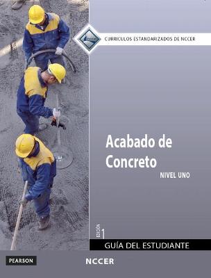 Cover of Concrete Finishing Level 1 Trainee Guide in Spanish (International Version)