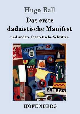 Book cover for Das erste dadaistische Manifest