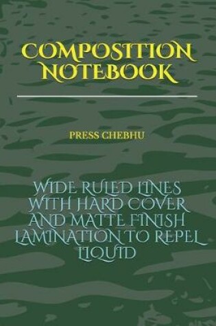 Cover of Composition Notebook