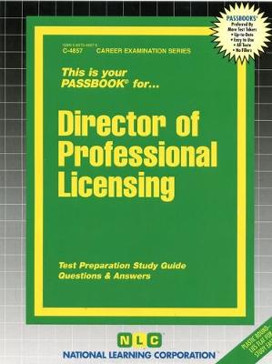 Book cover for Director of Professional Licensing