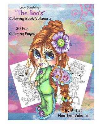 Cover of Lacy Sunshine's " The Boo's" Coloring Book Volume 3