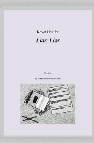 Cover of Novel Unit for Liar, Liar