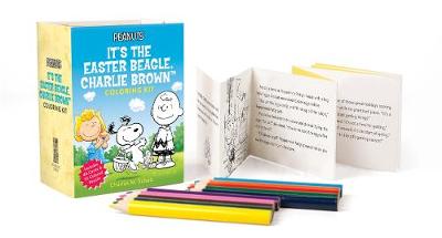 Book cover for Peanuts: It's the Easter Beagle, Charlie Brown Coloring Kit
