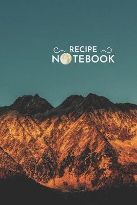 Book cover for Moon Light Recipe Notebook