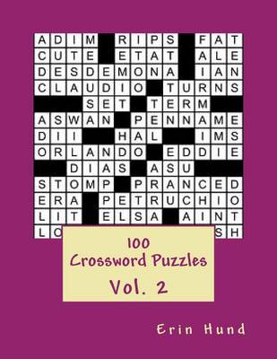 Book cover for 100 Crossword Puzzles Vol. 2