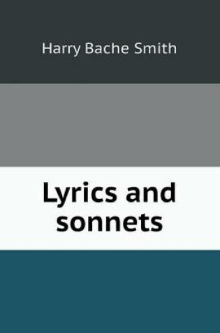 Cover of Lyrics and sonnets
