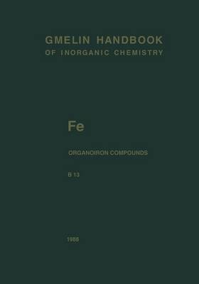 Cover of Fe Organoiron Compounds Part B13