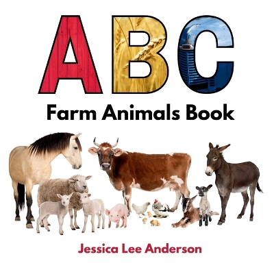 Book cover for ABC Farm Animals Book