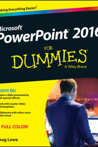 Cover of PowerPoint 2016 For Dummies