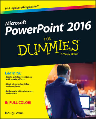 Cover of PowerPoint 2016 For Dummies