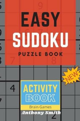 Cover of 50 Easy Sudoku Puzzle For Kids to Sharpen Their Brain