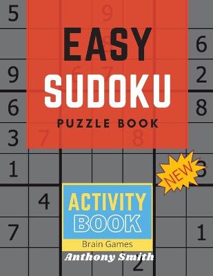 Book cover for 50 Easy Sudoku Puzzle For Kids to Sharpen Their Brain