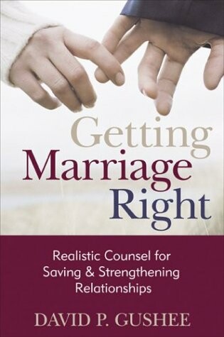 Cover of Getting Marriage Right