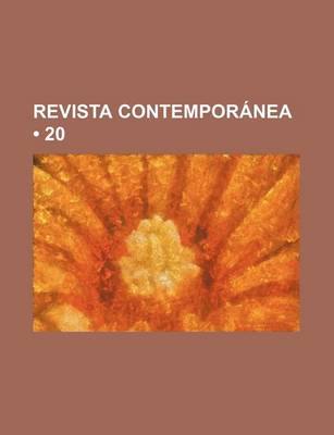 Book cover for Revista Contemporanea (20)