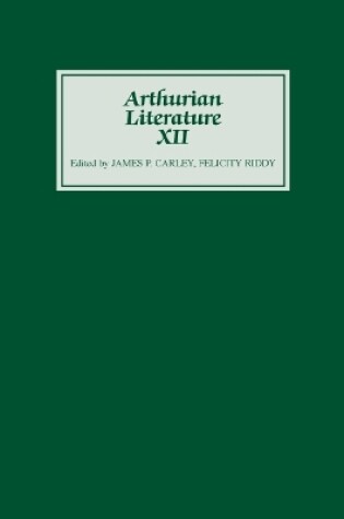 Cover of Arthurian Literature XII