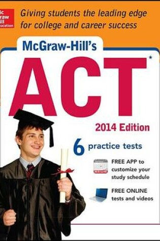 Cover of McGraw-Hill's ACT, 2014 Edition