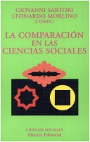 Book cover for La Comparacion En Las Ciencias Sociales