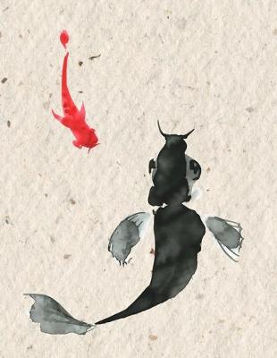 Book cover for Japanese Koi Fish Sketchbook