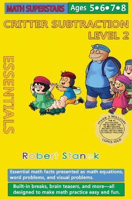 Cover of Math Superstars Subtraction Level 2, Library Hardcover Edition