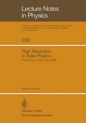 Book cover for High Resolution in Solar Physics