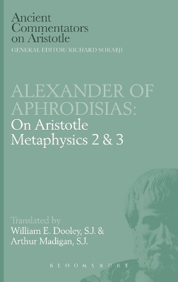 Book cover for On Aristotle "Metaphysics 2 and 3"