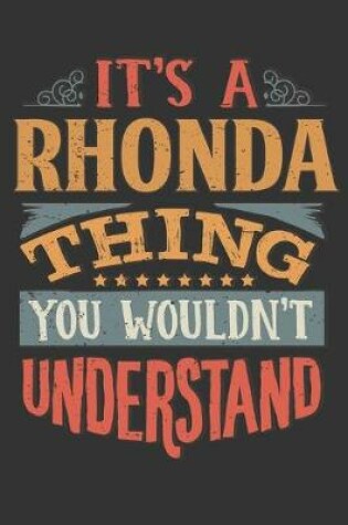 Cover of Its A Rhonda Thing You Wouldnt Understand