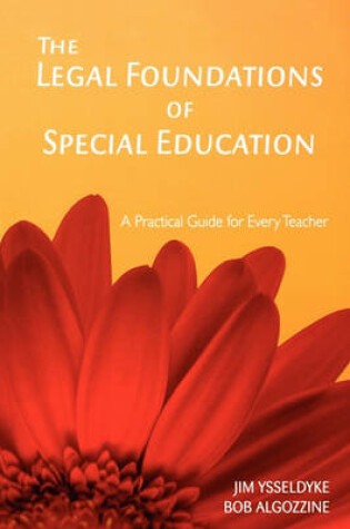 Cover of The Legal Foundations of Special Education