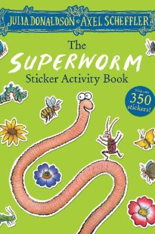 Cover of The Superworm Sticker Book
