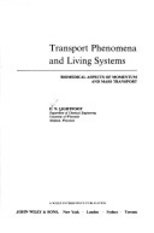 Cover of Transport Phenomena and Living Systems