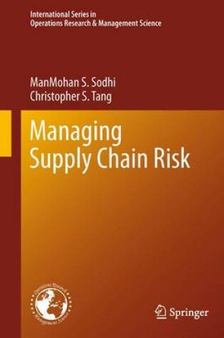 Cover of Managing Supply Chain Risk