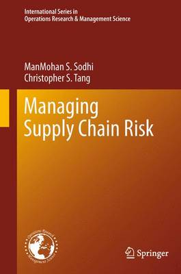 Book cover for Managing Supply Chain Risk