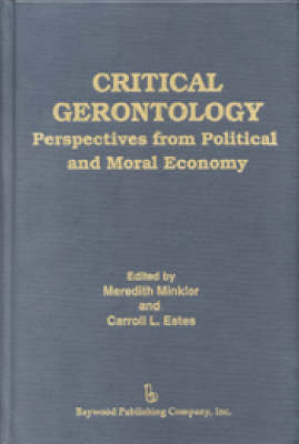 Book cover for Critical Gerontology