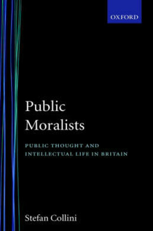 Cover of Public Moralists