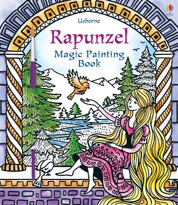 Book cover for Rapunzel Magic Painting Book