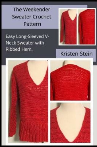 Cover of The Weekender Sweater Crochet Pattern