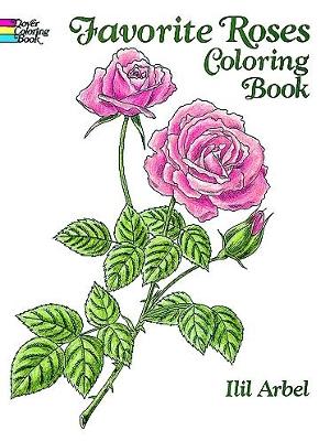 Book cover for Favorite Roses Coloring Book