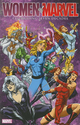 Book cover for Women Of Marvel: Celebrating Seven Decades Handbook