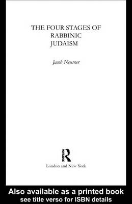 Cover of The Four Stages of Rabbinic Judaism