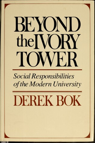 Cover of Beyond the Ivory Tower